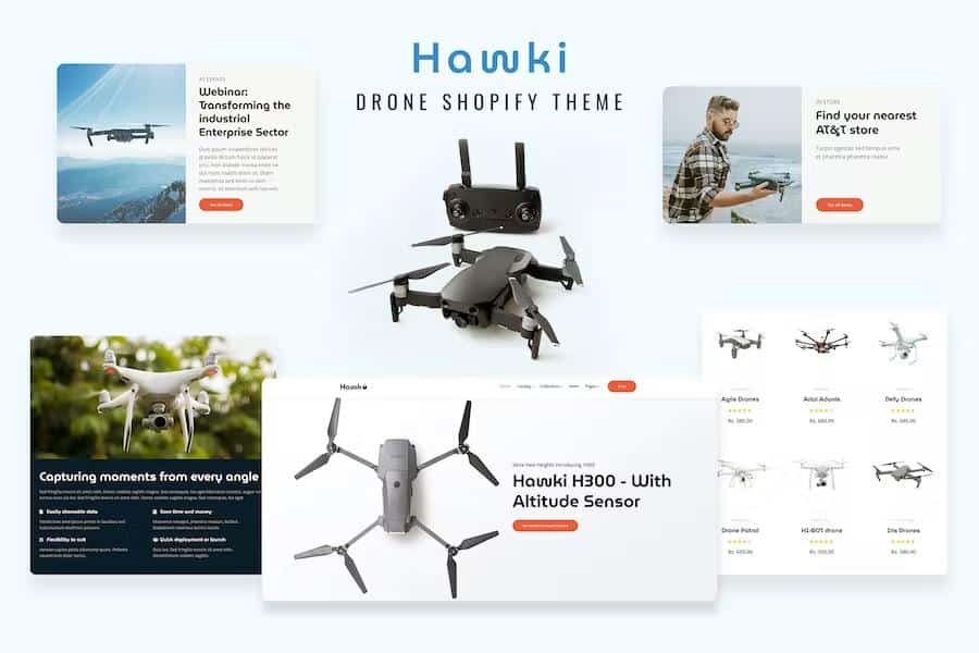 Hawki - Single Product Shopify listing image
