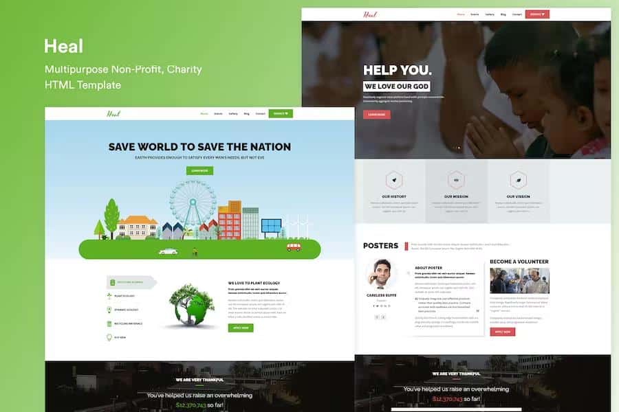 Heal - Charity HTML Template