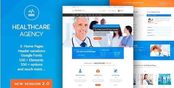 Health Care - Medical Hospital WordPress