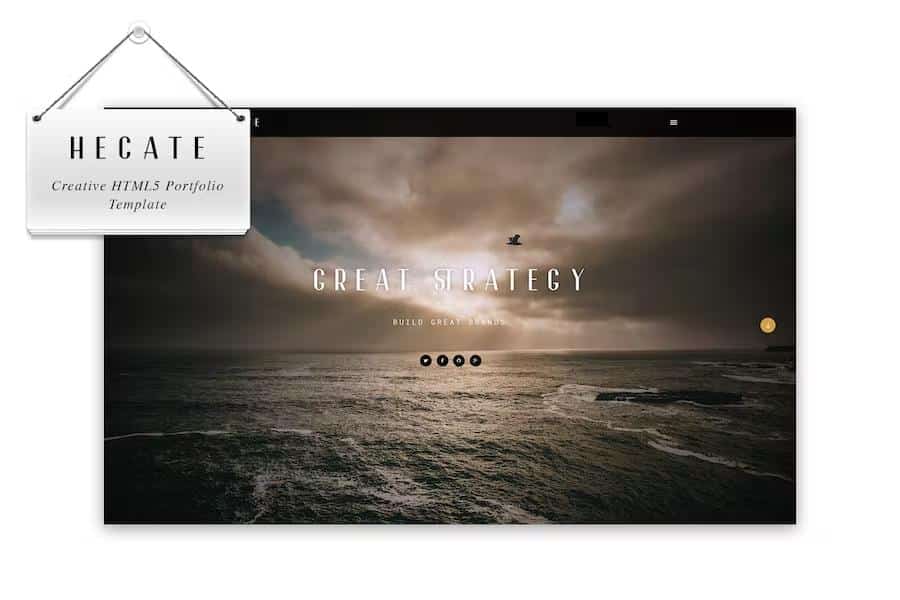 Hecate - Creative HTML5 Portfolio Template