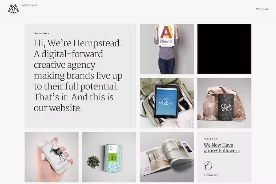 Hempstead - Responsive Drupal Portfolio Template