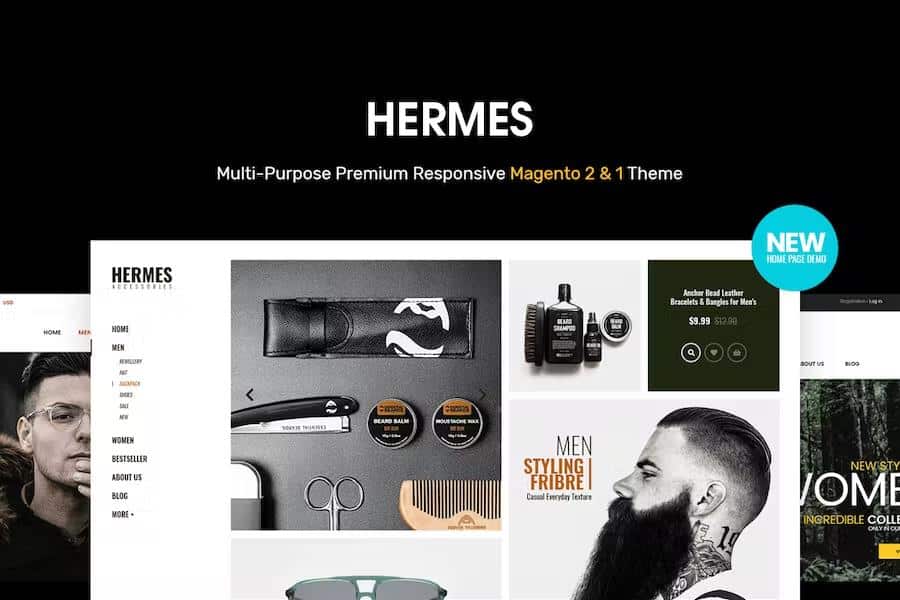 Hermes - Multi-Purpose Premium Responsive Magento 2 & 1 Theme