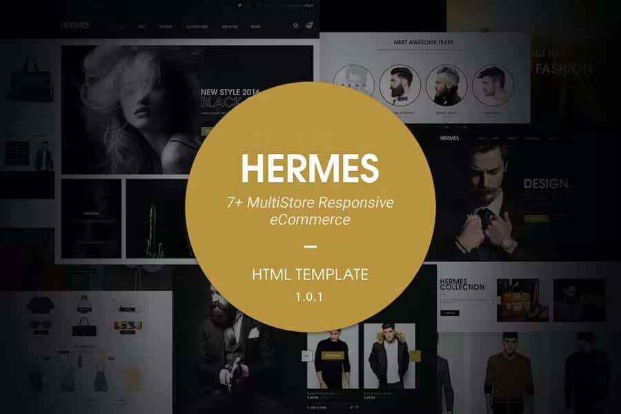 Hermes - Multi Store Responsive HTML Template
