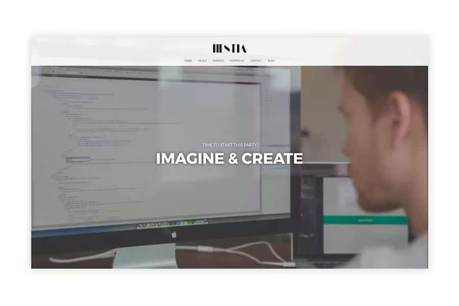Preview image for Hestia - Responsive Unique HTML 5 Template