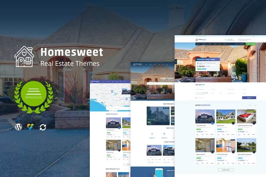 HomeSweet - Real Estate WordPress Theme