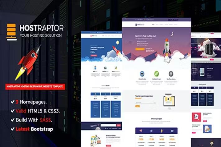 Host Raptor - Hosting Domain Template