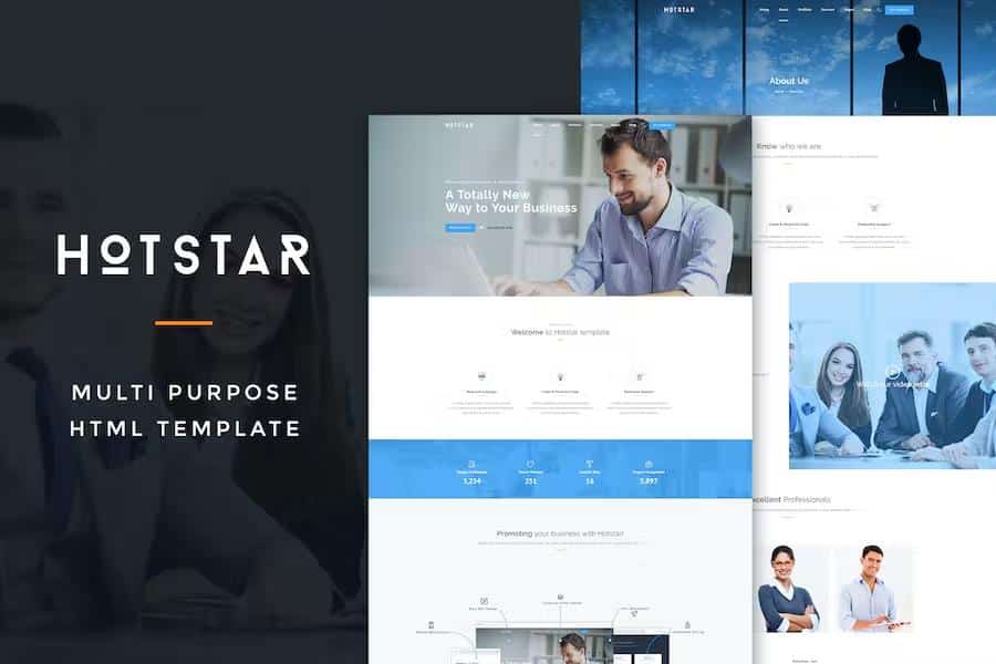 HotStar - Multi-Purpose HTML5 Template