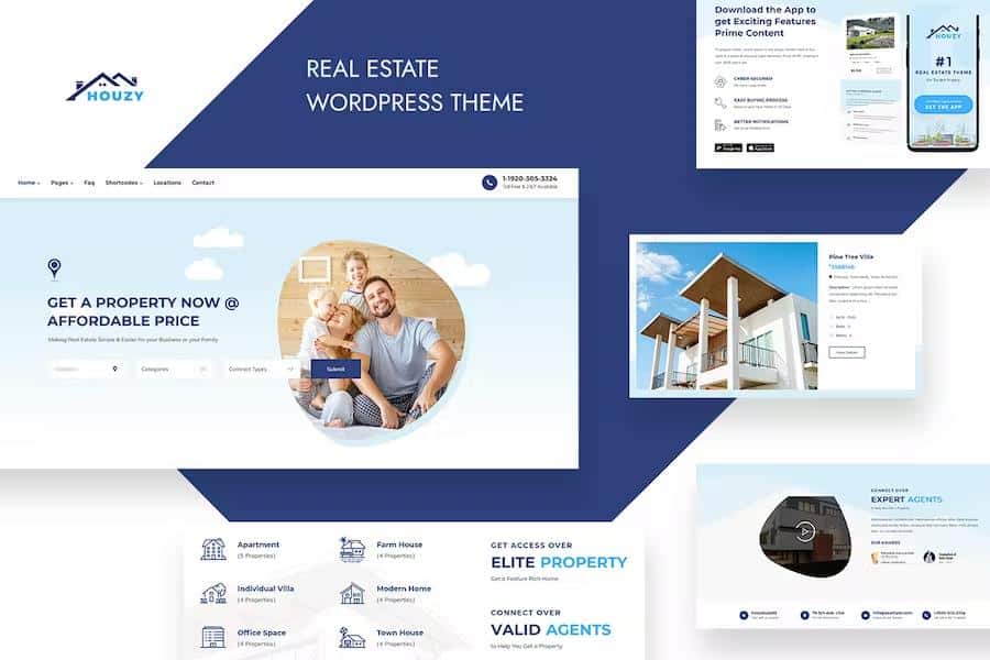 Houzy - Real Estate WordPress