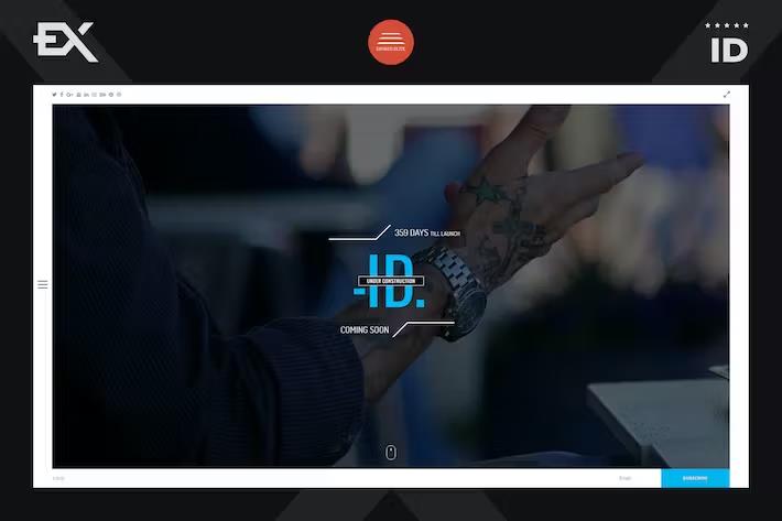 Preview image for ID - Premium Under Construction Template