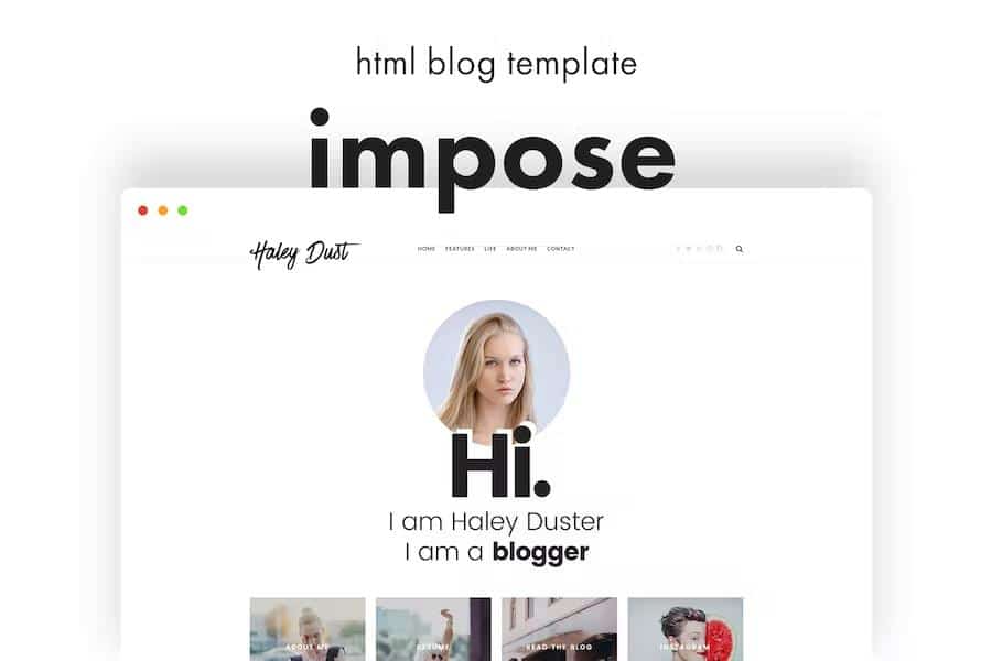 Impose - Template For Bloggers listing image