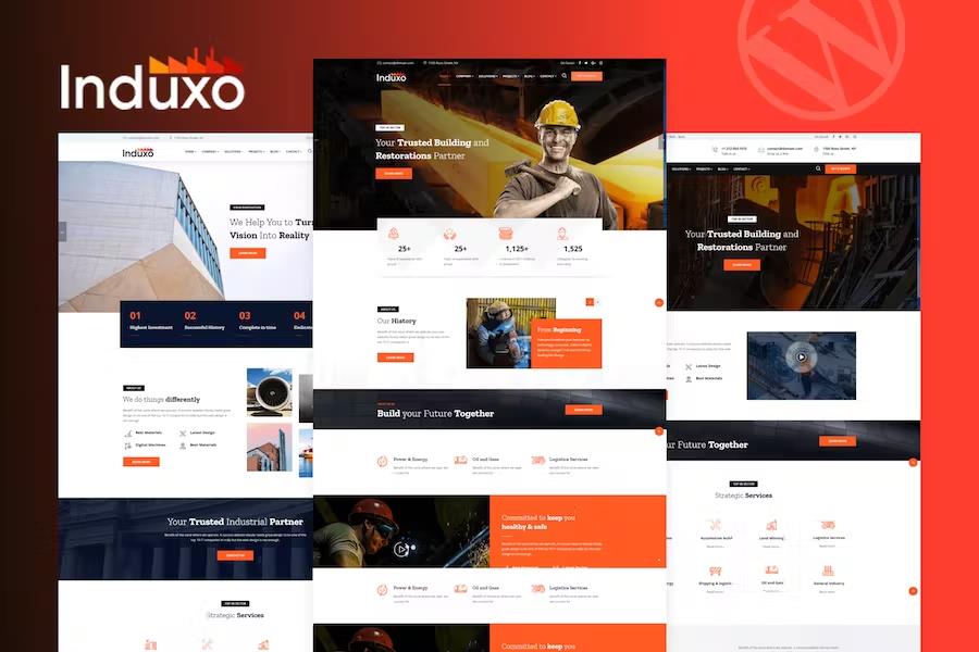 Induxo - Industry WordPress Theme