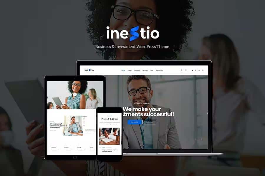 Inestio - Business & Creative WordPress Theme