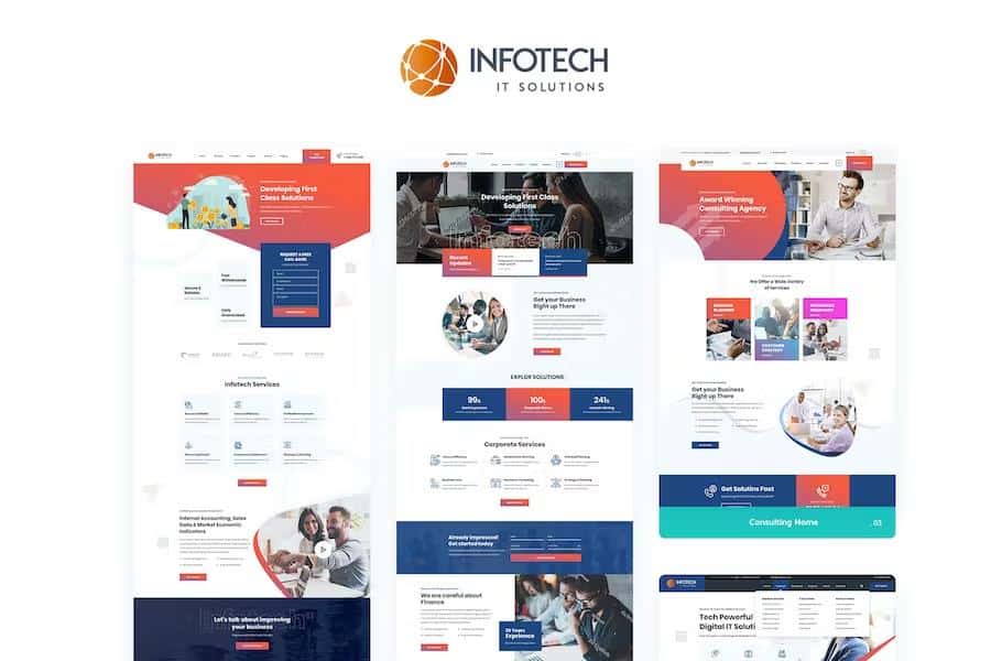 Infotech - IT Solutions HTML5 Template