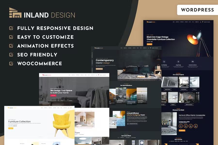 Inland - Architecture & Interior DesignTheme