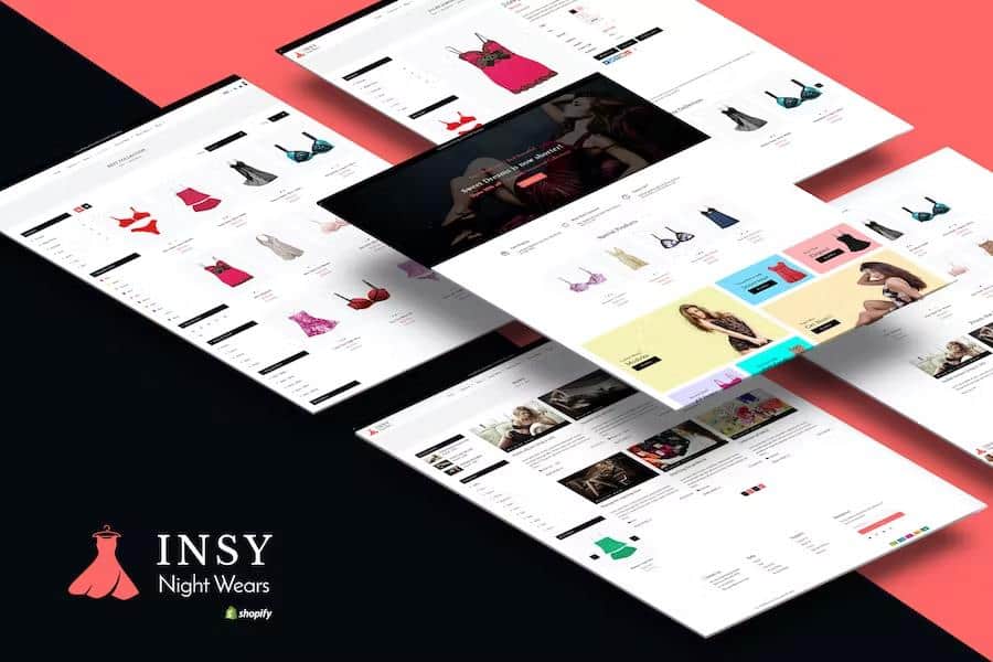 Insy - Bikini Shop, Lingerie Shopify Theme