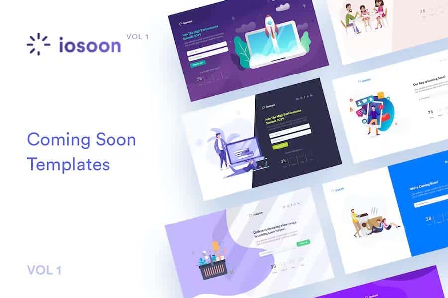 Iosoon - Stunning Coming Soon Template - Vol1