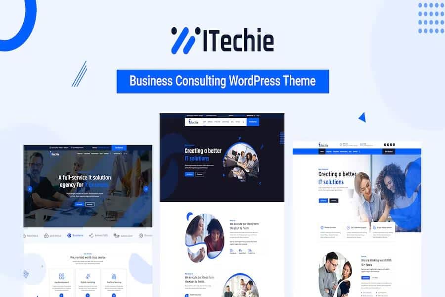 Itechie - IT Solutions and Services WordPress Theme