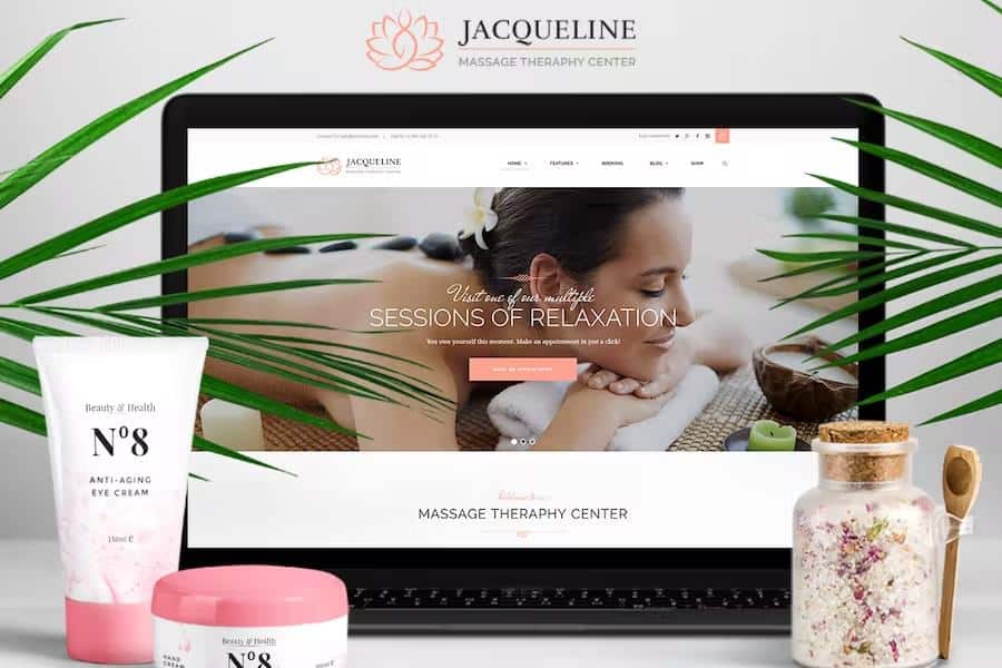 Jacqueline - Spa & Massage Salon Site Template