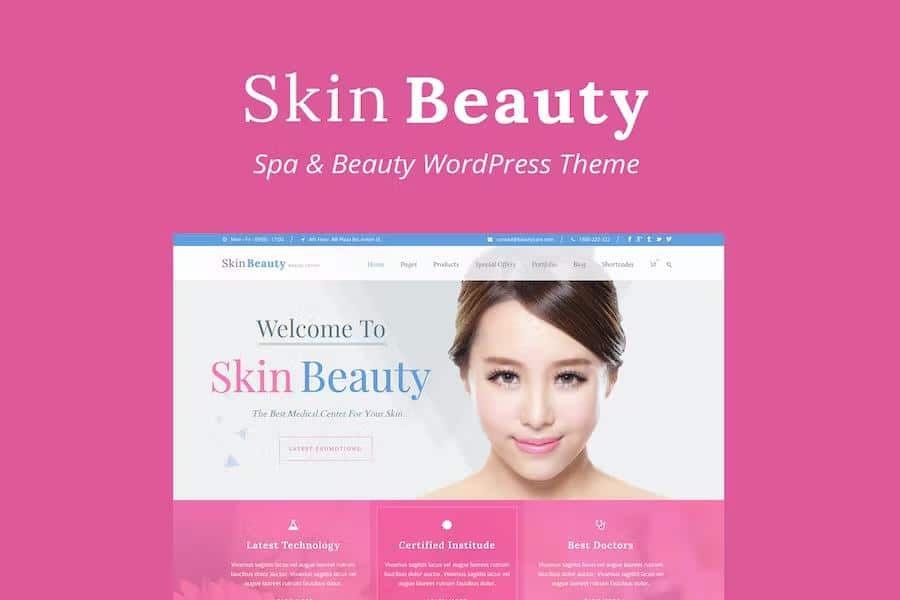 Jacqueline - Spa & Massage Salon Beauty WordPress Theme + Elementor