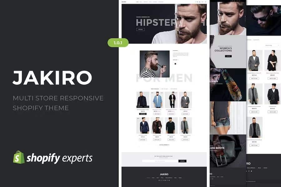 Product preview supplied for Jakiro - Multi Store Responsive Shopify Theme