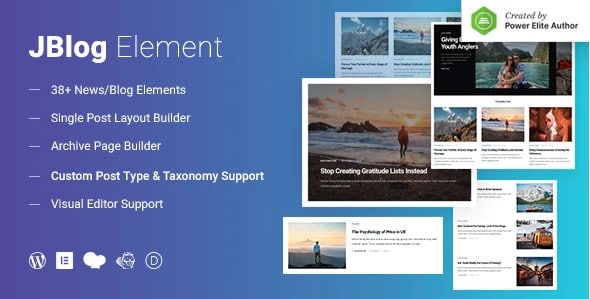 JBlog Elements - Elementor & WPBakery Add-ons