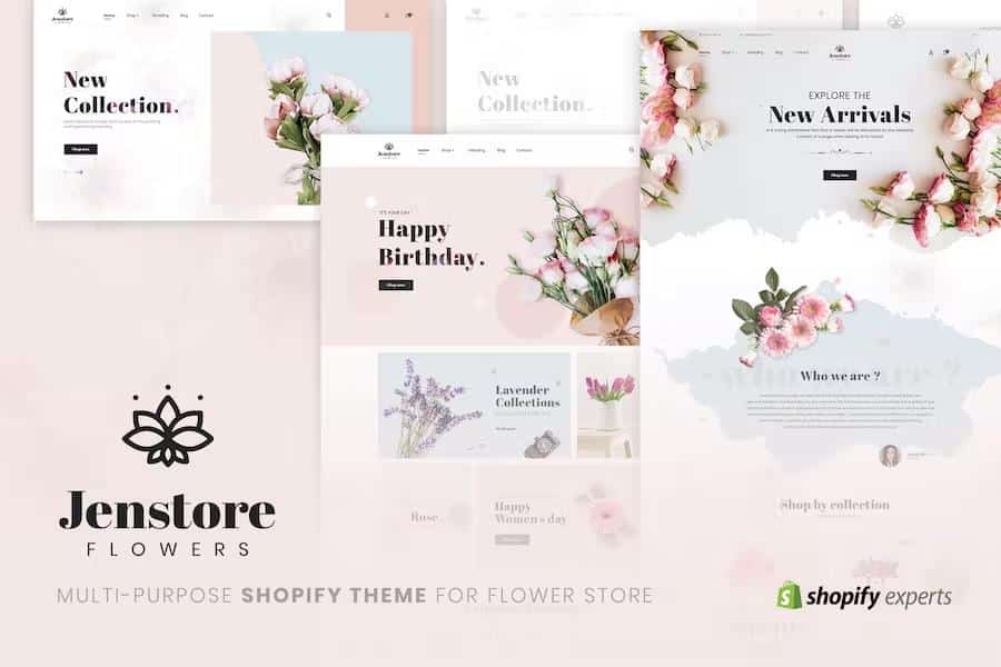 JenStore - Multi-Purpose Shopify Theme for Flower Store