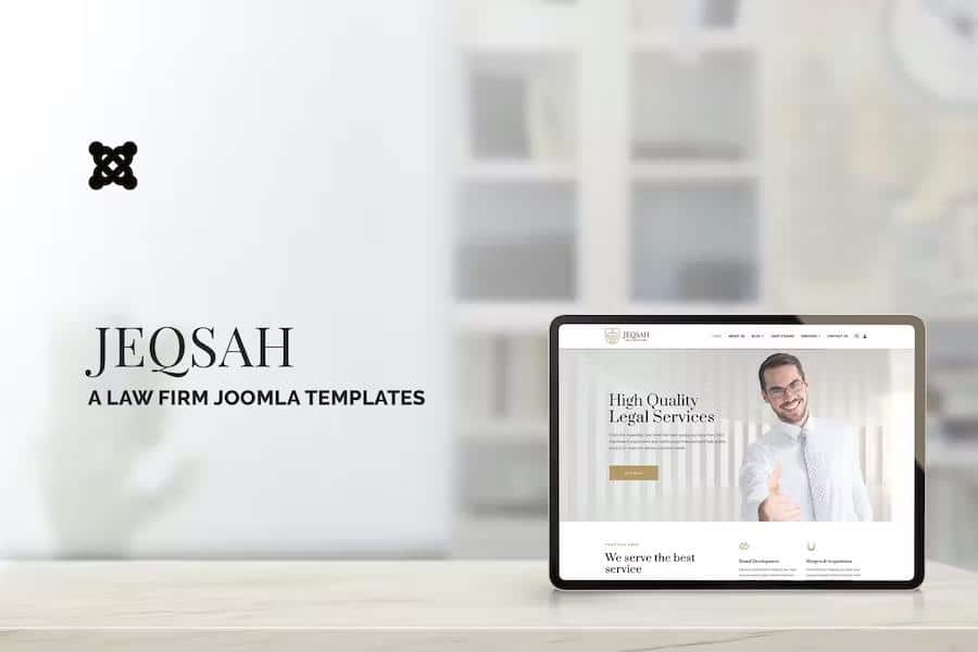 Jeqsah - Law Lawyer & Attorney Joomla Templates
