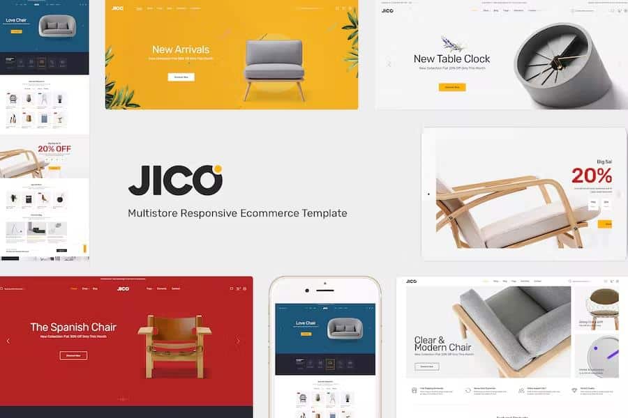 Jico - Furniture & Home Decor for WooCommerce WordPress