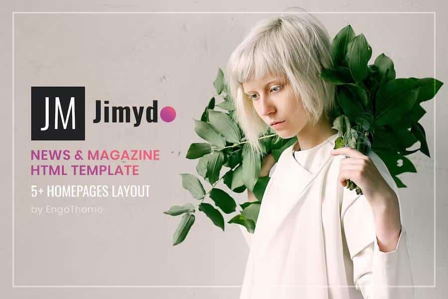 JIMYDO - News & Magazine HTML Template