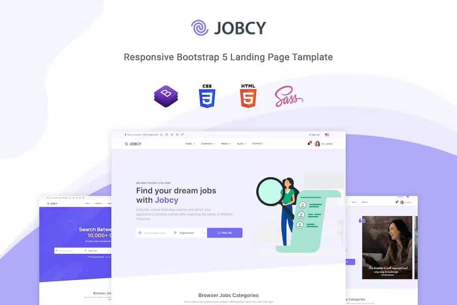 Jobcy -  Job Board HTML Template