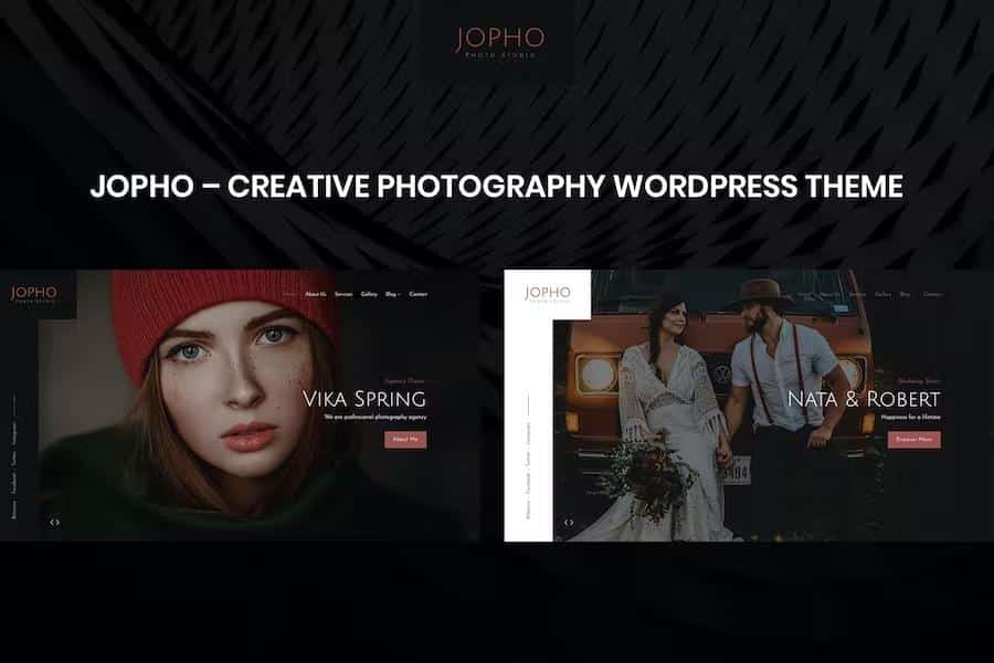 Jopho - Creative Photography WordPress Theme