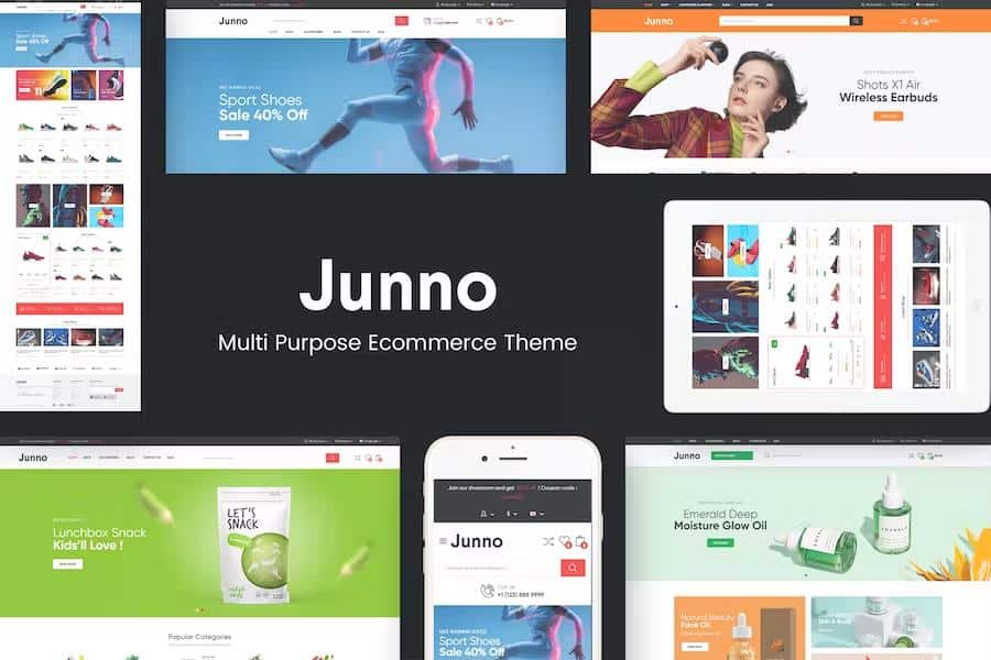 Junno - Responsive OpenCart Theme (Included Color Swatches)