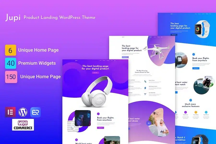 Jupi - Product Landing WordPress Theme