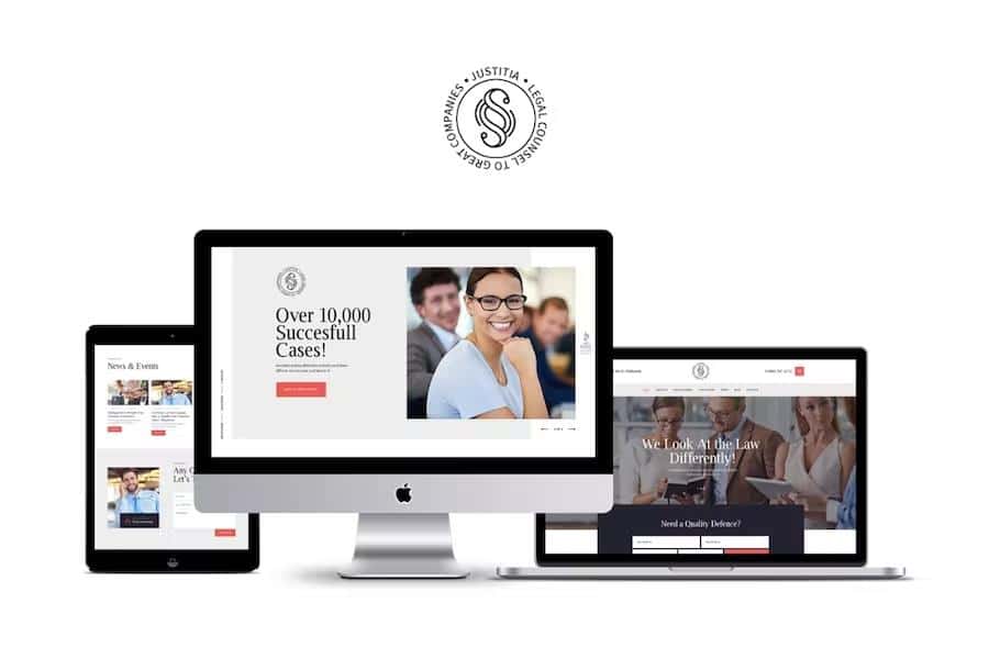Justitia - Multiskin Lawyer & Legal Adviser WordPress Theme