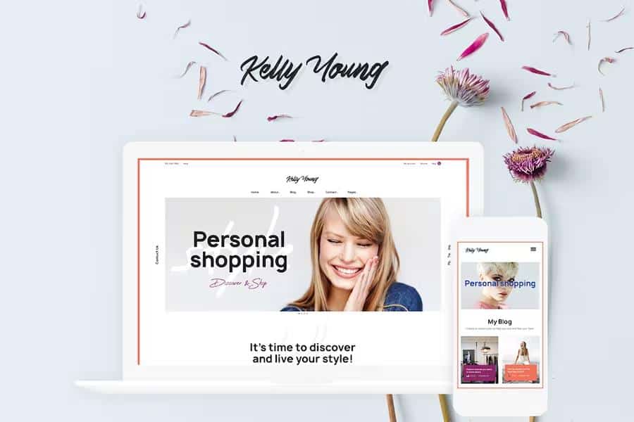 Kelly Young - Personal Stylist WordPress Theme