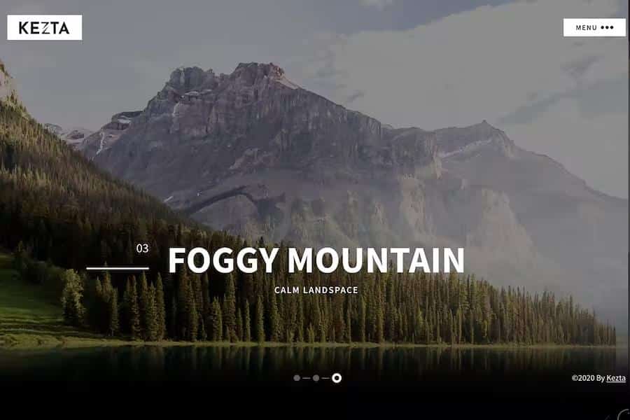 Kezta - Gutenberg Portfolio for WordPress