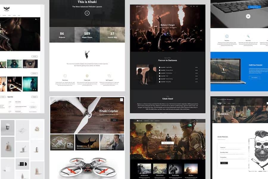 Khaki - Responsive Multi-Purpose WordPress Theme