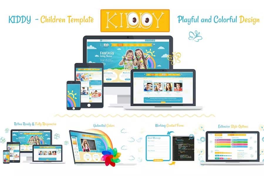 Kiddy - Children HTML Template