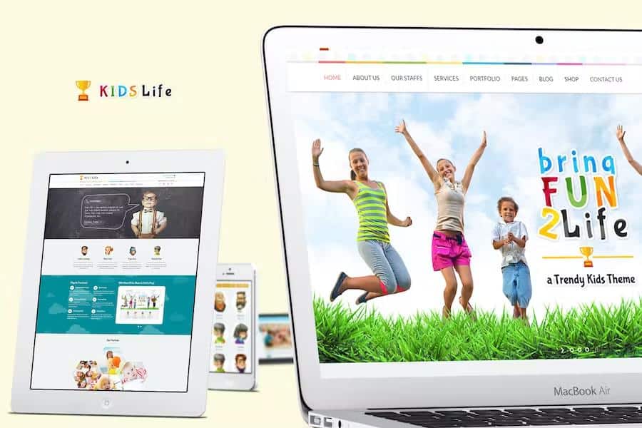 Kids Life - Children HTML Template