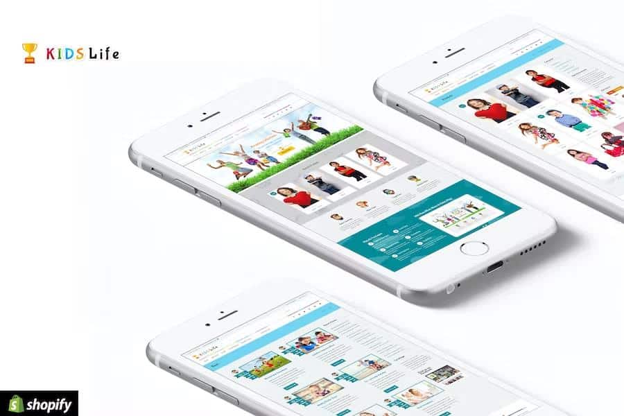 Kids Life - Toys, Children School Shopify Theme