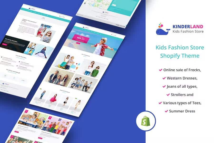 Kinder - Kids Shop, Children Shopify Theme