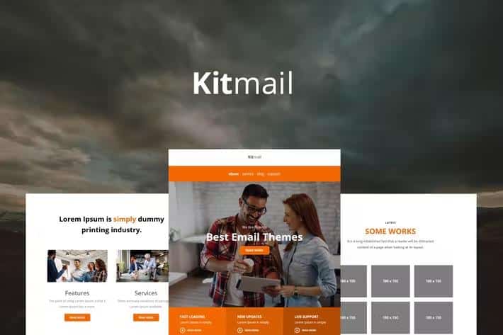 Kit Mail - Responsive E-mail Template + Online Access
