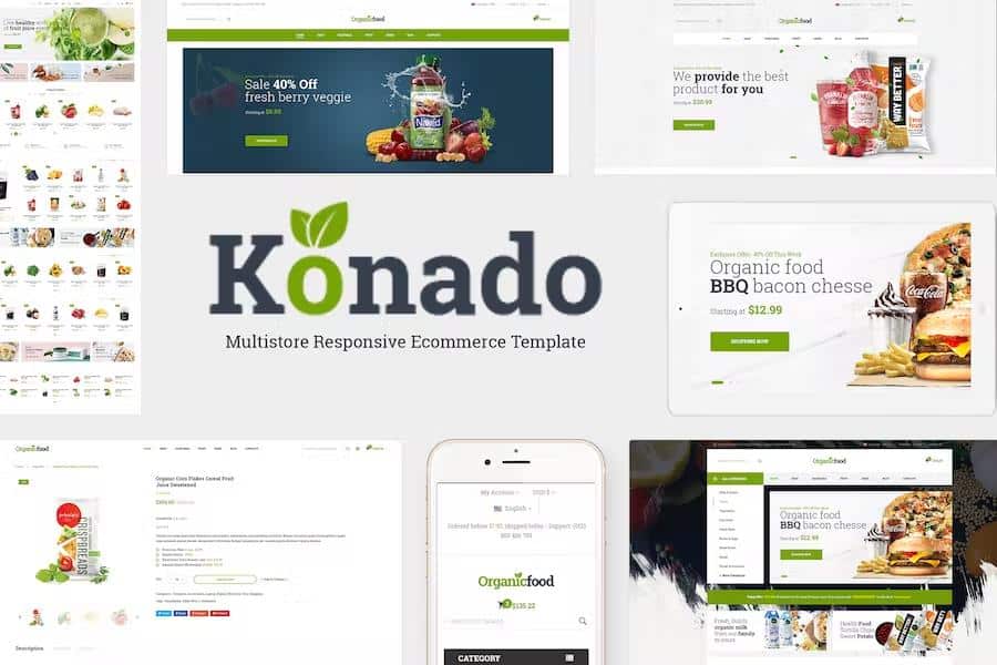 Konado - Organic Theme for WooCommerce WordPress