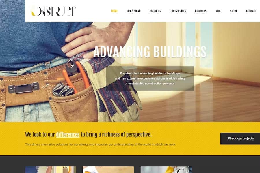 Konstruct - Html Construction, Building And Business template