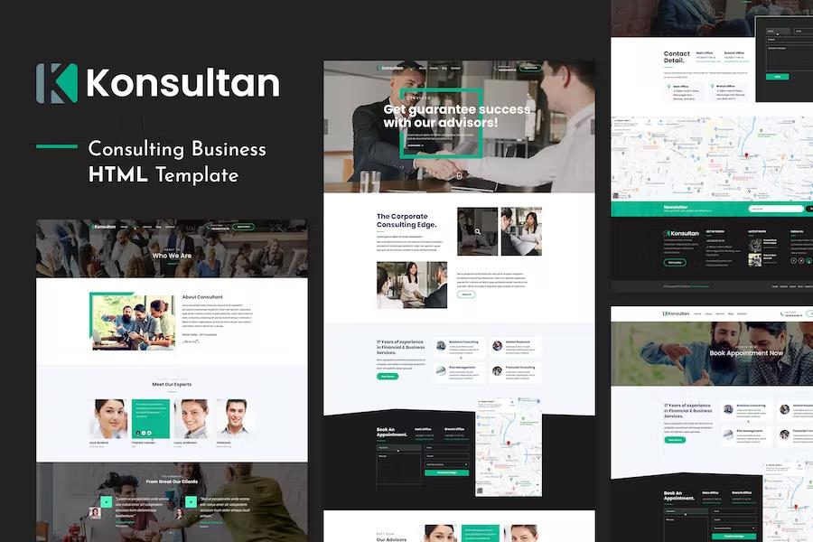 Konsultan - Consulting Business HTML Template
