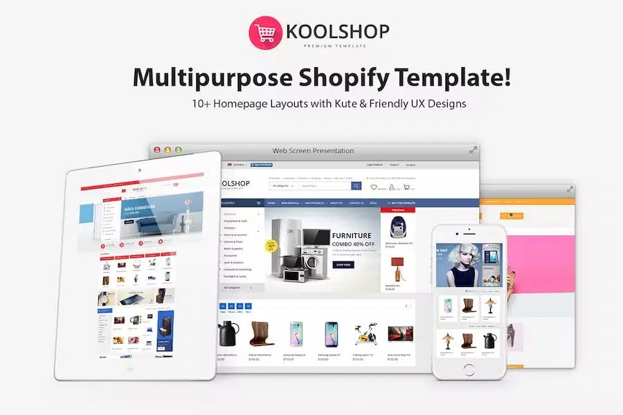 KoolShop - Responsive Shopify Theme listing image