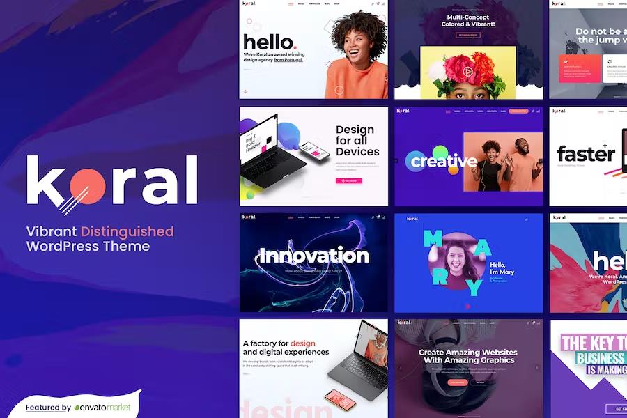 Koral - Multi-Concept WordPress Theme