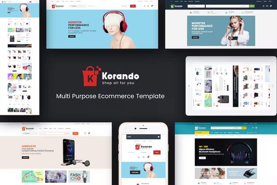 Korando - Multipurpose Theme for WooCommerce WordPress