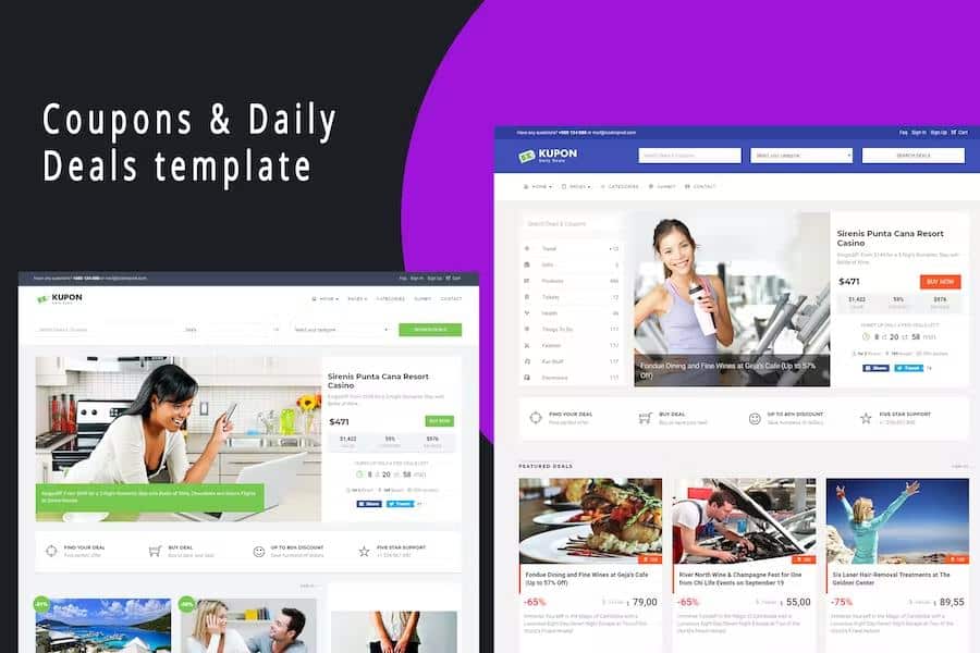 KUPON -  Deals & Discounts - Material Design