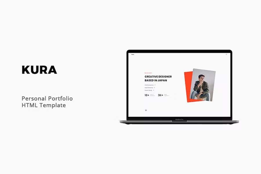 Kura - Personal Portfolio HTML Template